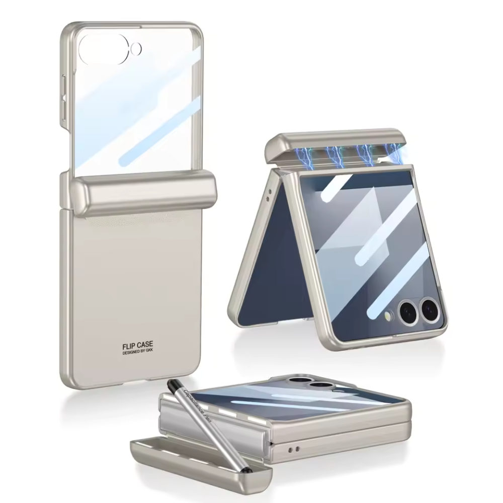 TitanFlex Z Flip 7, 6 & 5 Shockproof Case with Hinge Protection Z Flip Case TitanFlex Z Flip 7, 6 & 5 Shockproof Case with Hinge Protection Z Flip Case