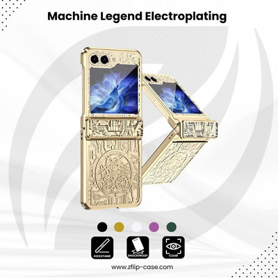 Machine Legend Z Flip 6, 5G Electroplating Case