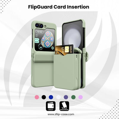 FlipGuard Z Flip 5, 4 Card Insertion Case