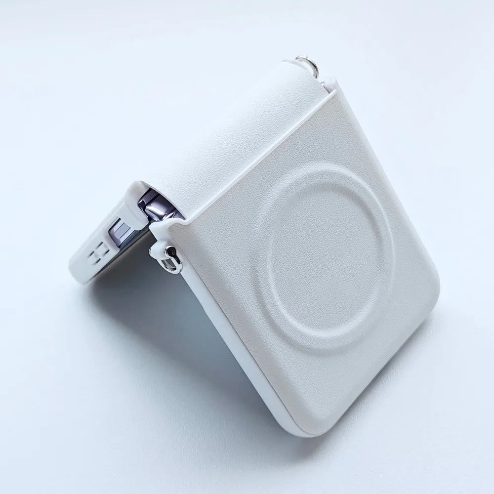 Veluxe Flip 7, 6 Magnetic Leather MagSafe Case