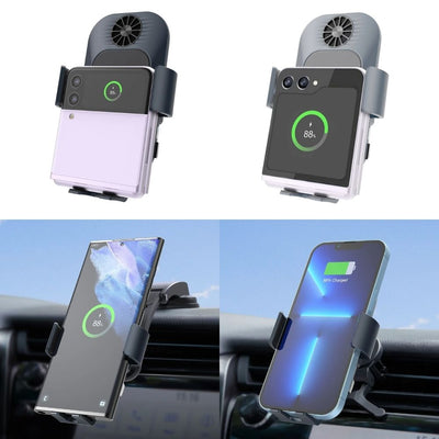 ChargeMate Z Flip Series Dual Coil Wireless Car Charger