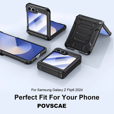 TorsionArmor Flip – Full Hinge & Screen Protection Case for Z Flip 6, 5