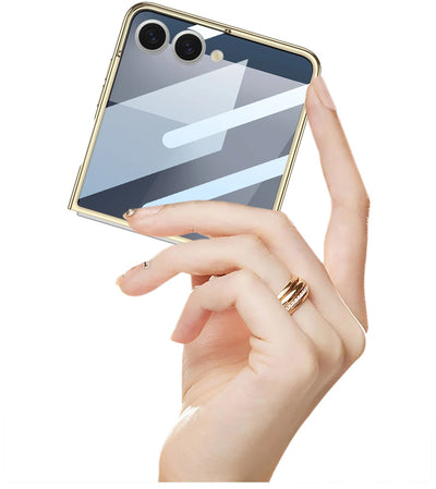 PhantomSpin Flip 7 Magnetic Rotating Stand Clear Armor Case