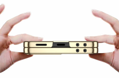 PhantomSpin Flip 7 Magnetic Rotating Stand Clear Armor Case