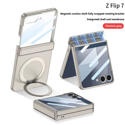 MagnoShield Z Flip 7, 7 FE Full Magnetic Hinge Protection Case
