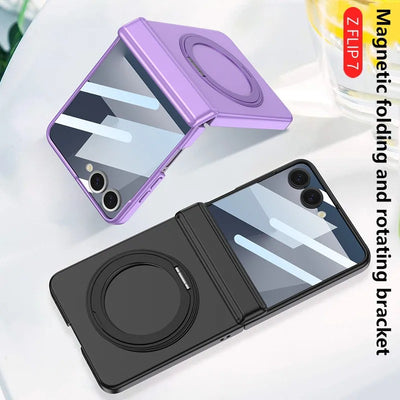 MagnoShield Z Flip 7, 7 FE Full Magnetic Hinge Protection Case
