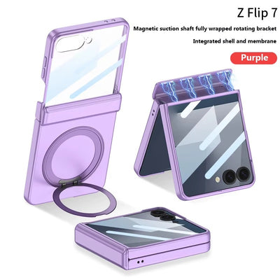 MagnoShield Z Flip 7, 7 FE Full Magnetic Hinge Protection Case