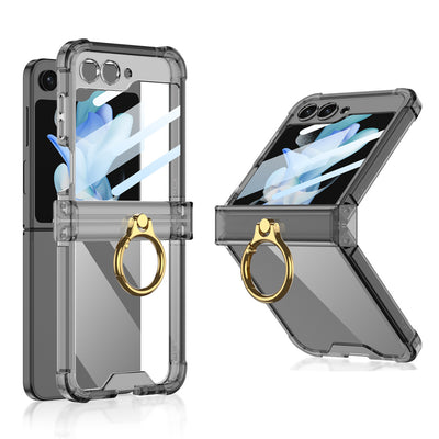 AirGuard Z Flip 6 Shockproof Ring Holder Case