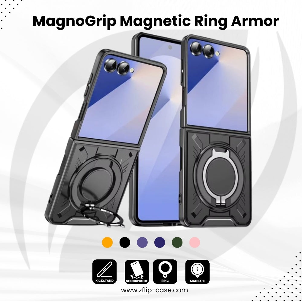 MagnoGrip Flip 7 – Magnetic Ring Armor Case