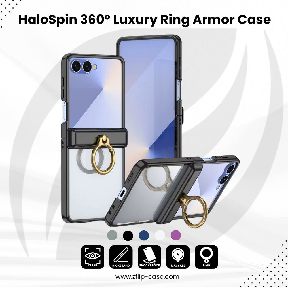 HaloSpin Flip 7,6,5  360° Luxury Ring Armor Case
