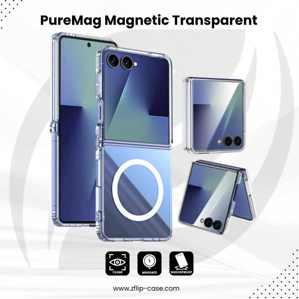 PureMag Flip 7 , 7FE – Magnetic Transparent Case