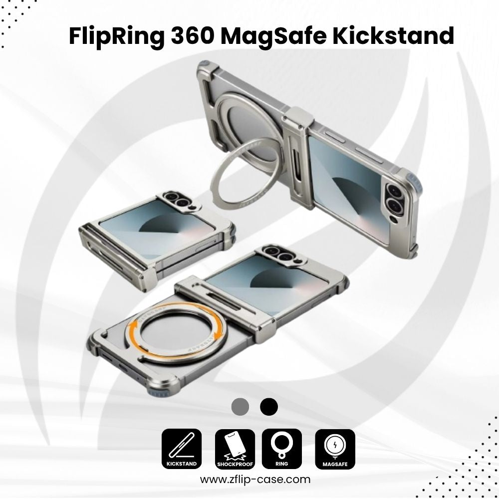FlipRing 360 – MagSafe Kickstand Case for Galaxy Z Flip 6