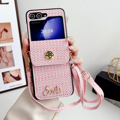 Samsung Galaxy Z Flip 6 Camellia Pearl Case