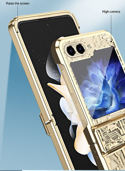 Machine Legend Z Flip 6, 5G Electroplating Case