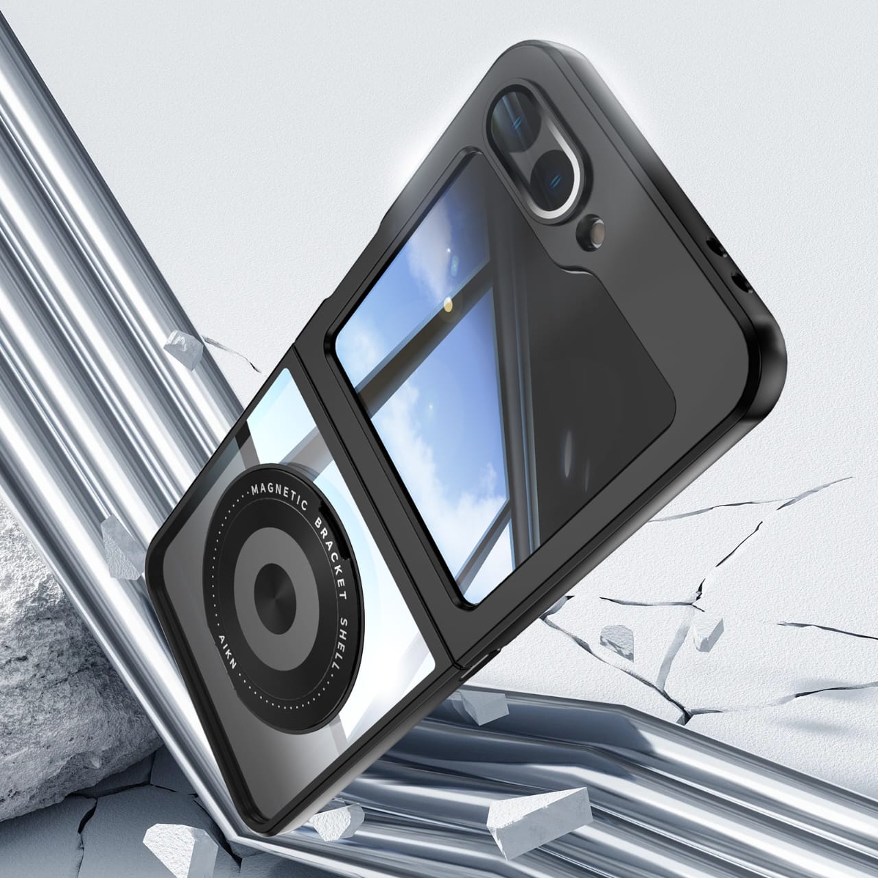 MagShield Z Flip 6 Full Protection Magnetic Case