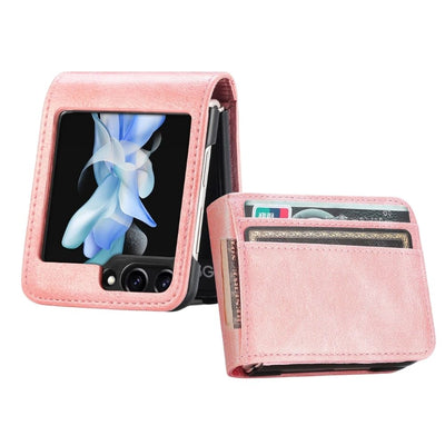 FlexiLeather Z Flip 6, 5 Shockproof Leather Case